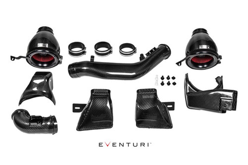 Eventuri Full Black Carbon Fibre Intake System V2 With Sealed Ducts - F80 M3 | F82 | F83 M4 Eventuri Full Black Carbon Fibre Intake System V2 With Sealed Ducts - F80 M3 | F82 | F83 M4