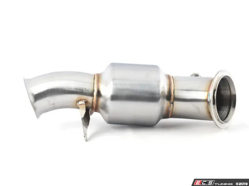 Turner Motorsport Downpipe With High Flow Catalytic Converter - N55 Turner Motorsport Downpipe With High Flow Catalytic Converter - N55