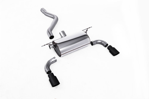 Milltek Rear Silencer(s) - Road Cerakote Black Tips - M 135i 3 & 5 Door (F21 & F20) - 2012- Milltek Rear Silencer(s) - Road Cerakote Black Tips - M 135i 3 & 5 Door (F21 & F20) - 2012-