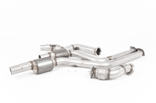 Milltek Large Bore Downpipes and Hi-Flow Sports Cats - Removes OE Primary Cats and OPF/GPF's and Replaces with 2 x 200CPSI High Flow Cats - Must be fitted with Milltek Sport Catback Only - F87 M2 Competition Coupe - Milltek Large Bore Downpipes and Hi-Flow Sports Cats - Removes OE Primary Cats and OPF/GPF's and Replaces with 2 x 200CPSI High Flow Cats - Must be fitted with Milltek Sport Catback Only - F87 M2 Competition Coupe -