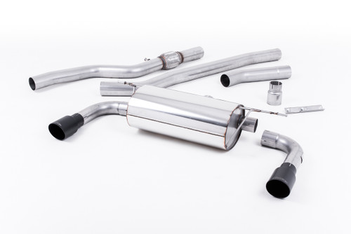 Milltek Cat-back - 435i-style dual-outlet. Non-resonated (louder). Cerakote Black Tips. Requires 435i M Sport rear valance from your BMW dealer - F32 428i Coupe (manual and without tow bar and N20 Engine Only) - 2014-2020 - SSXBM1006 Milltek Cat-back - 435i-style dual-outlet. Non-resonated (louder). Cerakote Black Tips. Requires 435i M Sport rear valance from your BMW dealer - F32 428i Coupe (manual and without tow bar and N20 Engine Only) - 2014-2020 - SSXBM1006