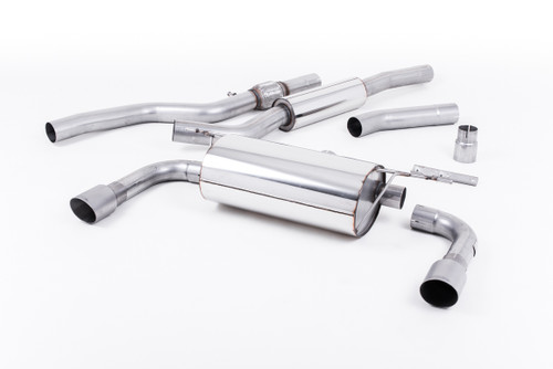 Milltek Cat-back - 435i-style dual-outlet. Resonated (quieter). Titanium Tips. Requires 435i M Sport rear valance from your BMW dealer - F32 428i Coupe (manual and without tow bar and N20 Engine Only) - 2014-2020 - SSXBM1019 Milltek Cat-back - 435i-style dual-outlet. Resonated (quieter). Titanium Tips. Requires 435i M Sport rear valance from your BMW dealer - F32 428i Coupe (manual and without tow bar and N20 Engine Only) - 2014-2020 - SSXBM1019