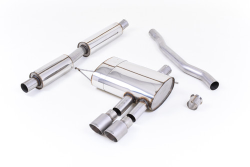 Milltek Cat-back - Resonated (quieter). Titanium Tips - Mk3 - (F56) Mini Cooper S 2.0 Turbo (Rest of World) - 2014-2020 - SSXM425 Milltek Cat-back - Resonated (quieter). Titanium Tips - Mk3 - (F56) Mini Cooper S 2.0 Turbo (Rest of World) - 2014-2020 - SSXM425