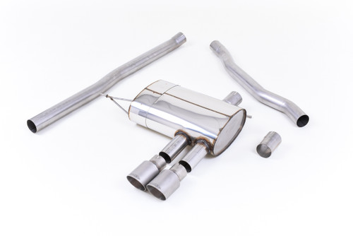 Milltek Cat-back - Non-resonated (louder). Titanium Tips - Mk3 - (F56) Mini Cooper S 2.0 Turbo (UK and European models) - Pre Facelift Models - 2014-2018 - SSXM422 Milltek Cat-back - Non-resonated (louder). Titanium Tips - Mk3 - (F56) Mini Cooper S 2.0 Turbo (UK and European models) - Pre Facelift Models - 2014-2018 - SSXM422