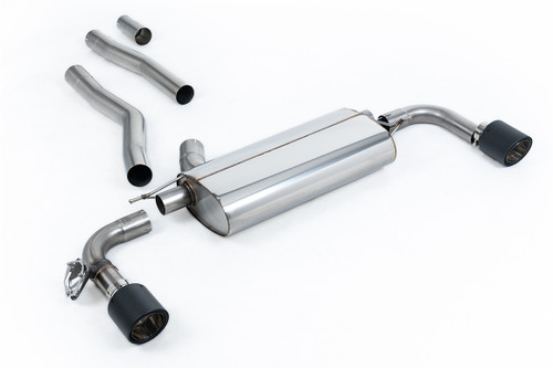Milltek OPF/GPF Back System - JET-115 Carbon Trims - 128ti 5 Door (F40 OPF/GPF Equipped) - 2021 -> SSXBM1206 Milltek OPF/GPF Back System - JET-115 Carbon Trims - 128ti 5 Door (F40 OPF/GPF Equipped) - 2021 -> SSXBM1206