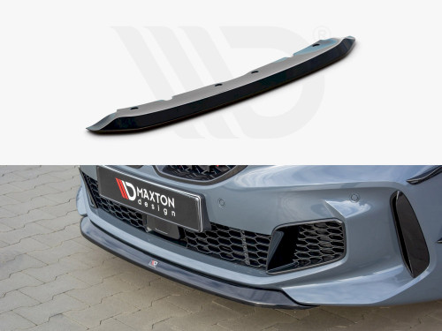 Maxton Design Gloss Black Front Splitter V.2 BMW 1 Series F40 M135I /M-Sport (2019-) Maxton Design Gloss Black Front Splitter V.2 BMW 1 Series F40 M135I /M-Sport (2019-)