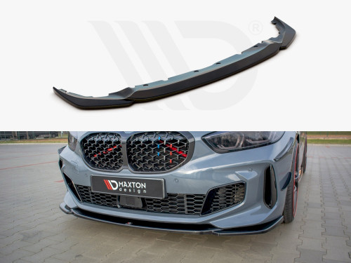 Maxton Design Gloss Black Front Splitter V.3 BMW 1 Series F40 M135I /M-Sport (2019-) Maxton Design Gloss Black Front Splitter V.3 BMW 1 Series F40 M135I /M-Sport (2019-)