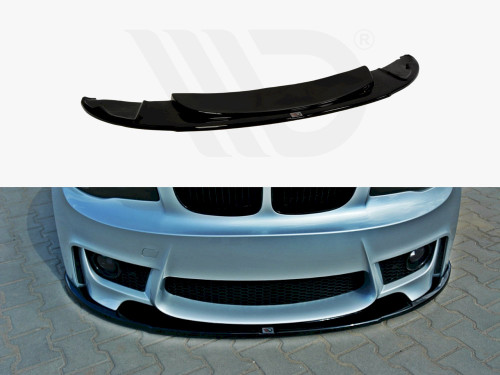 Maxton Design Gloss Black Front Splitter BMW 1 E87 M-Design (2004-2008) Maxton Design Gloss Black Front Splitter BMW 1 E87 M-Design (2004-2008)