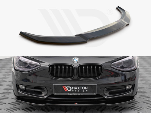 Maxton Design Gloss Black Front Splitter V.1 BMW 1 F20 (2011-2015) Maxton Design Gloss Black Front Splitter V.1 BMW 1 F20 (2011-2015)