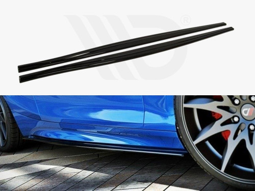 Maxton Design Gloss Black Side Skirts Diffusers V.1 BMW 1 F20 M135I / M140I / M-Pack (2011-2019) Maxton Design Gloss Black Side Skirts Diffusers V.1 BMW 1 F20 M135I / M140I / M-Pack (2011-2019)