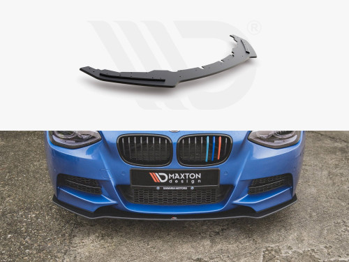 Maxton Design Black Racing Durability Front Splitter BMW M135I F20 (2011-2015) Maxton Design Black Racing Durability Front Splitter BMW M135I F20 (2011-2015)