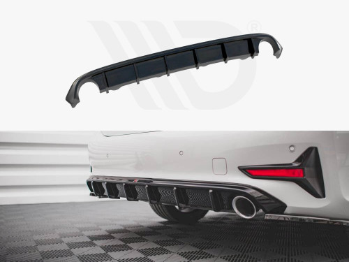 Maxton Design Gloss Black Rear Valance BMW 3 G20 / G21 (2018-2022) Maxton Design Gloss Black Rear Valance BMW 3 G20 / G21 (2018-2022)