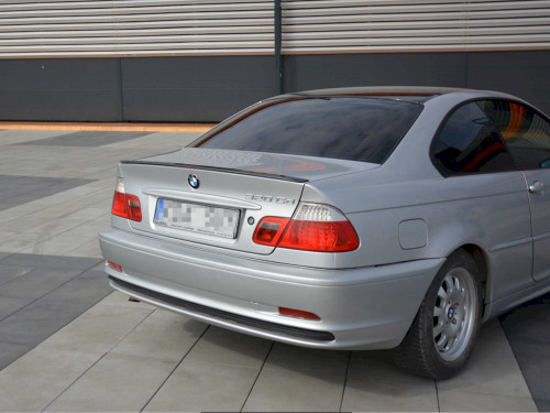 Maxton Design Gloss Black Spoiler Extension Cap BMW 3 E46 Coupe Pre-Facelift Standard (1999-2003) Maxton Design Gloss Black Spoiler Extension Cap BMW 3 E46 Coupe Pre-Facelift Standard (1999-2003)
