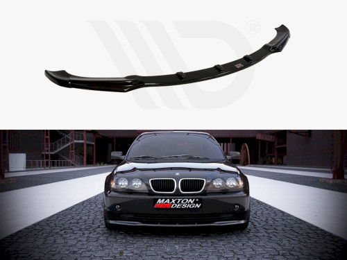 Maxton Design Gloss Black Front Splitter BMW 3 E46 Saloon Facelift Model (2001-2007) Maxton Design Gloss Black Front Splitter BMW 3 E46 Saloon Facelift Model (2001-2007)