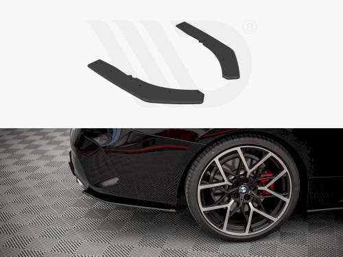 Maxton Design Black Street Pro Rear Side Splitters BMW 4 M-Pack G22 (2020-) Maxton Design Black Street Pro Rear Side Splitters BMW 4 M-Pack G22 (2020-)