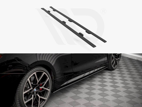 Maxton Design Black Street Pro Side Skirts Diffusers BMW 4 M-Pack G22 (2020-) Maxton Design Black Street Pro Side Skirts Diffusers BMW 4 M-Pack G22 (2020-)