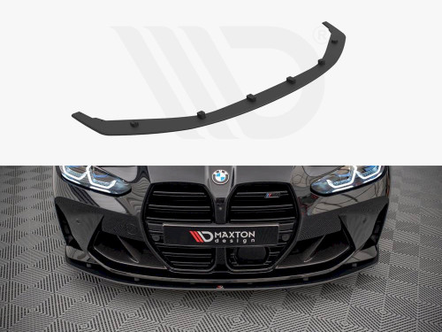 Maxton Design Black Street Pro Front Splitter BMW M4 G82 / M3 G80 (2021-) Maxton Design Black Street Pro Front Splitter BMW M4 G82 / M3 G80 (2021-)