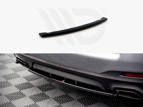 Maxton Design Gloss Black Central Rear Splitter BMW 5 G30 Facelift M-Pack (2020-) Maxton Design Gloss Black Central Rear Splitter BMW 5 G30 Facelift M-Pack (2020-)