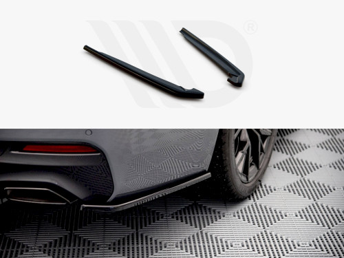 Maxton Design Gloss Black Rear Side Splitters BMW 5 G30 Facelift M-Pack (2020-) Maxton Design Gloss Black Rear Side Splitters BMW 5 G30 Facelift M-Pack (2020-)