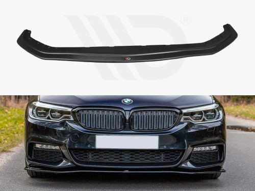 Maxton Design Gloss Black Front Splitter V.2 BMW 5 G30 / G31 M-Sport (2017-2020) Maxton Design Gloss Black Front Splitter V.2 BMW 5 G30 / G31 M-Sport (2017-2020)