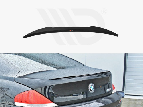 Maxton Design Gloss Black Spoiler Cap BMW M6 E63 (2005-2010)