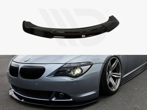 Maxton Design GLOSS BLACK Front Splitter V.2 BMW 6 E63 / E64 (Preface Model) (2003-2007) Maxton Design GLOSS BLACK Front Splitter V.2 BMW 6 E63 / E64 (Preface Model) (2003-2007)