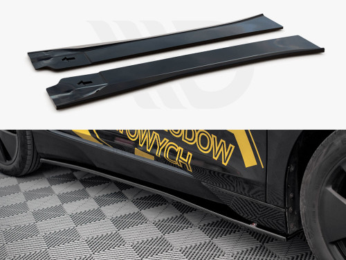 Maxton Design Gloss Black Side Skirts Diffusers BMW I3 Mk1 Facelift (2017-2022) Maxton Design Gloss Black Side Skirts Diffusers BMW I3 Mk1 Facelift (2017-2022)
