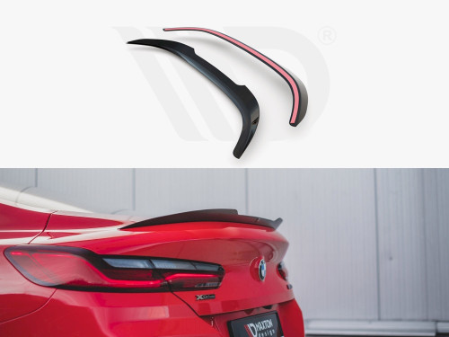 Maxton Design Gloss Black Spoiler Cap BMW 8 Coupe M-Pack G15 (2018-) Maxton Design Gloss Black Spoiler Cap BMW 8 Coupe M-Pack G15 (2018-)