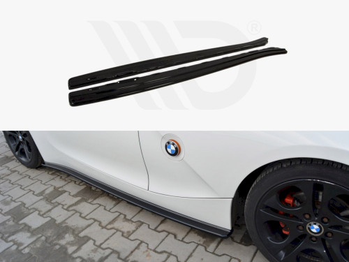 Maxton Design Gloss Black Side Skirts Diffusers BMW Z4 E85 / E86 (Preface) Maxton Design Gloss Black Side Skirts Diffusers BMW Z4 E85 / E86 (Preface)