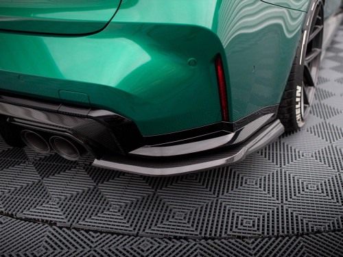 Maxton Design Carbon Fibre Rear Side Splitters - M3 G80 Maxton Design Carbon Fibre Rear Side Splitters - M3 G80