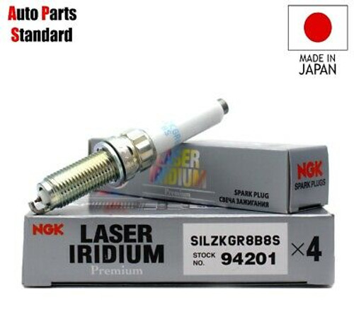 NGK Laser Iridium Spark Plugs 94201 SILZKGR8B8S - B58 M140i, M240i, 340i , 440i NGK Laser Iridium Spark Plugs 94201 SILZKGR8B8S - B58 M140i, M240i, 340i , 440i