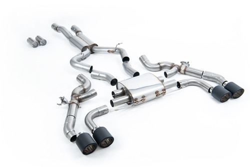 Milltek Particulate Filter-back OPF/GPF Back System - JET-115 Carbon Trims - X3 X3M / X3M Comp (G01) 3.0 (with OPF/GPF S58 Engine - LCI only) 2022 - SSXBM1214 Milltek Particulate Filter-back OPF/GPF Back System - JET-115 Carbon Trims - X3 X3M / X3M Comp (G01) 3.0 (with OPF/GPF S58 Engine - LCI only) 2022 - SSXBM1214