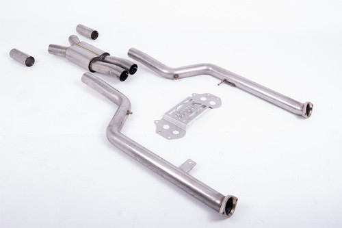 Milltek GPF/OPF Bypass - Centre Resonator Back System with GT-115 Burnt / Blue Titanium Trims (OE Requires Cutting) - ECE Approved - 4 Series - G82 M4 & M4 Competition (OPF) - 2020 - SSXBM1193 Milltek GPF/OPF Bypass - Centre Resonator Back System with GT-115 Burnt / Blue Titanium Trims (OE Requires Cutting) - ECE Approved - 4 Series - G82 M4 & M4 Competition (OPF) - 2020 - SSXBM1193