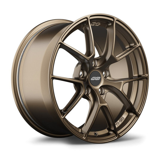 Apex VS-5RS Alloy Wheel 19x10 ET38 5x112 Satin Bronze 66.6mm CB Apex VS-5RS Alloy Wheel 19x10 ET38 5x112 Satin Bronze 66.6mm CB