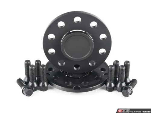 Turner Motorsport 10mm Wheel Spacers with Integrated Hub Extenders & Wheel Bolts Black (Pair) - M2/M3/M4 Turner Motorsport 10mm Wheel Spacers with Integrated Hub Extenders & Wheel Bolts Black (Pair) - M2/M3/M4