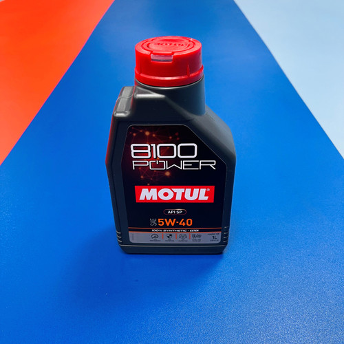 Motul 8100 Power 5w-40 Fully Synthetic High Performance Ester Engine Oil - 1L Motul 8100 Power 5w-40 Fully Synthetic High Performance Ester Engine Oil - 1L