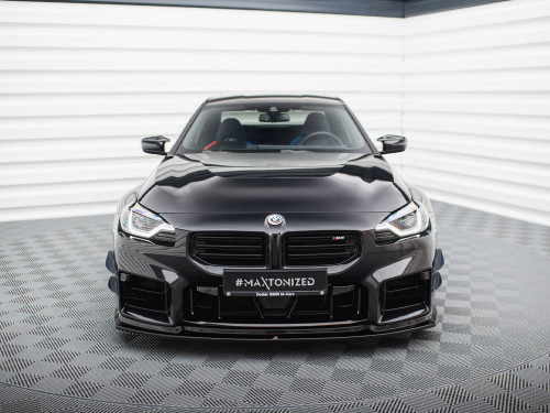 Maxton Design Front Splitter V.4 BMW M2 G87 Maxton Design Front Splitter V.4 BMW M2 G87