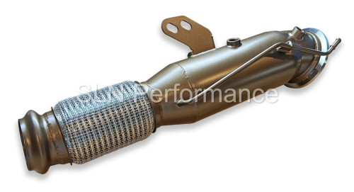 SLN BMW Gen 2 B58 Super 5" Ceramic Coated 200cell Sport Cat Downpipe -  M240i M340i M440i 540i 640i 840i Z4M40i