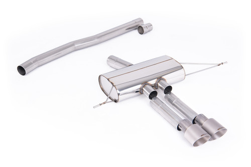 Milltek Particulate Filter-back Non-Resonated (louder) for Sport Diffuser (Requires Cutting) with GT-100 Brushed Titanium Tips Mk4 Cooper S F66 2.0T B58 2024 - SSXM494 Milltek Particulate Filter-back Non-Resonated (louder) for Sport Diffuser (Requires Cutting) with GT-100 Brushed Titanium Tips Mk4 Cooper S F66 2.0T B58 2024 - SSXM494