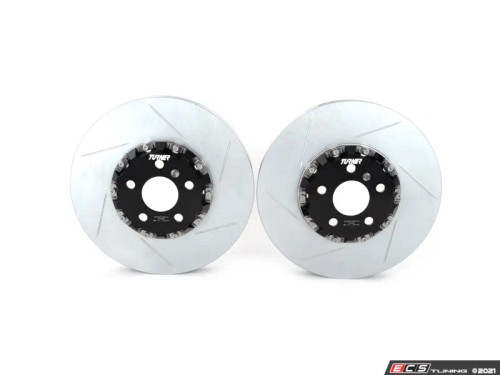 Turner Motorsport Front Full-Floating Slotted TrackSport Brake Rotor Set (348x36) Turner Motorsport Front Full-Floating Slotted TrackSport Brake Rotor Set (348x36)