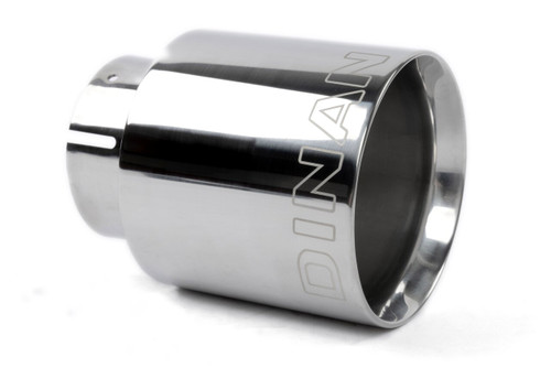 Dinan Double-Walled 4" Clamp-On Exhaust Tip (Polished)3