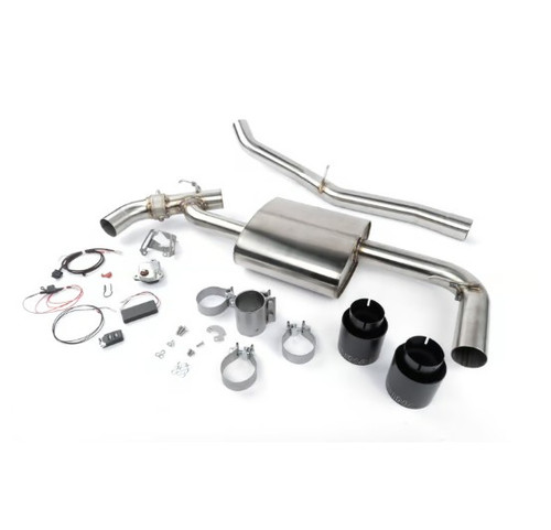 Dinan Valved Axle-Back Exhaust Black - 2017-2024 MINI C'man S ALL4