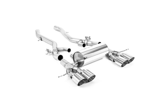 Milltek BMW G87 M2 - Axle Back Systems with GT-115 Trims Milltek BMW G87 M2 - Axle Back Systems with GT-115 Trims