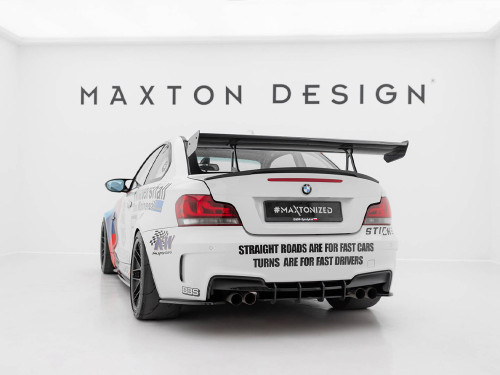 Maxton Design Carbon Spoiler With Upper Swan Mounting BMW 1 M E82