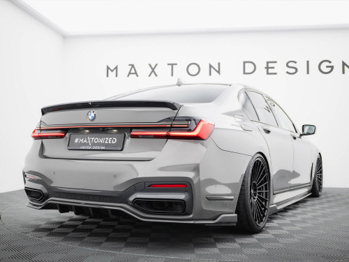 Maxton Design Prepreg Carbon Fiber Tailgate Spoiler BMW 7 G11 / G11 Facelift