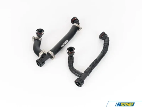 Turner Motorsport Silicone Oil Separator Hose Upgrade (11617559530) - E9X, E60/E61, E85/E86 N52