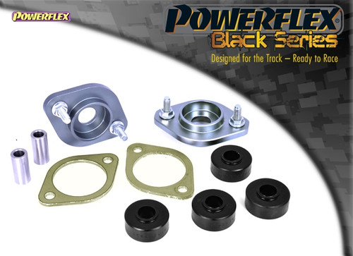 Powerflex Track Rear Shock Top Mount Bracket and Bushes 12mm - E36 3 Series Compact (1993-2000) - PFR5-5630-12BLK