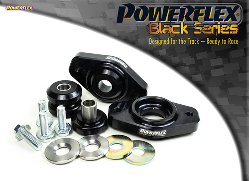 Powerflex Track Rear Lower Shock Mounting Bush & Bracket - E81, E82, E87 & E88 1 Series (2004-2013) - PFR5-417BLK