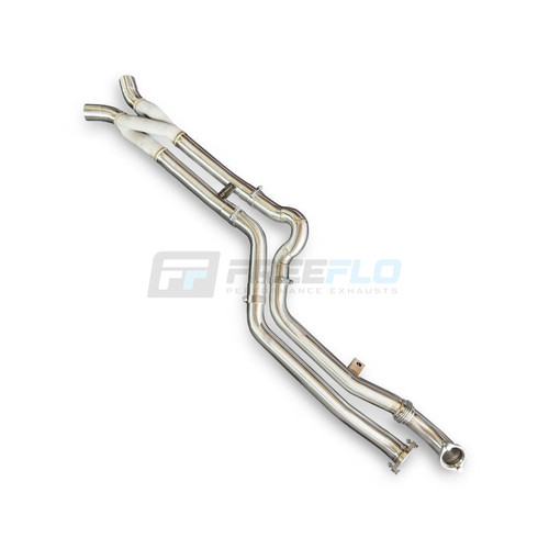 BMW M2 G87 S58 Z-Pipe Mid Pipe Exhaust - FreeFlo XOV