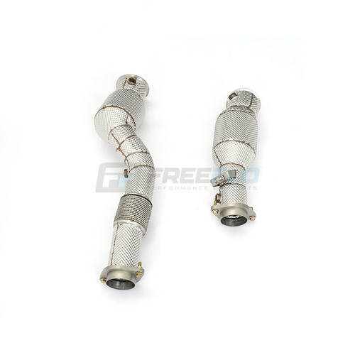BMW M4 G82/G83 S58 Sports Cat Downpipes Exhaust - FreeFlo HFC